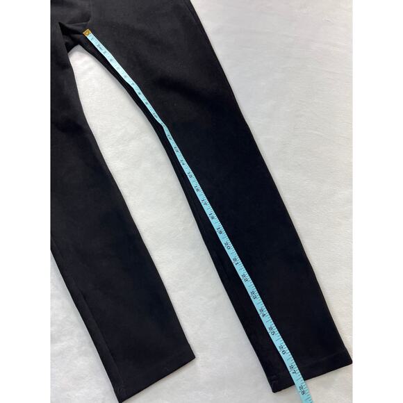 David Lerner New York Barlow Faux Suede Soft Legging Pant Black Small 4-6 - Picture 7 of 8